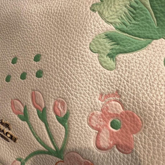 coach Jules Hobo With Dreamy Land Floral Print c8619 - Picture 5 of 8